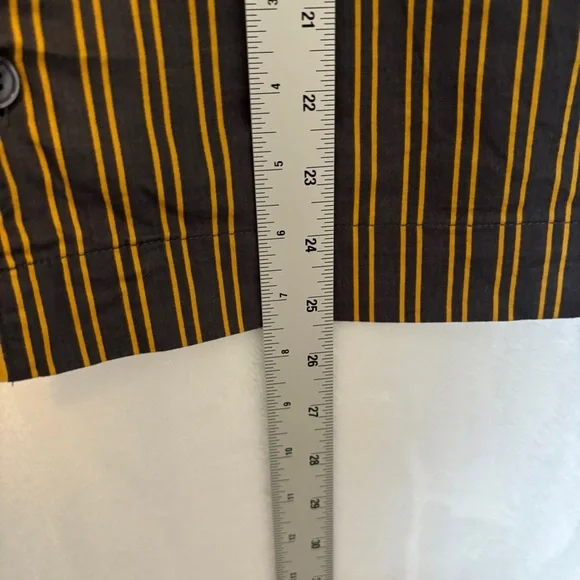 Pottery Barn Teen Harry Potter Pajamas Hufflepuff Stripe Shirt Pants size medium - Picture 13 of 16